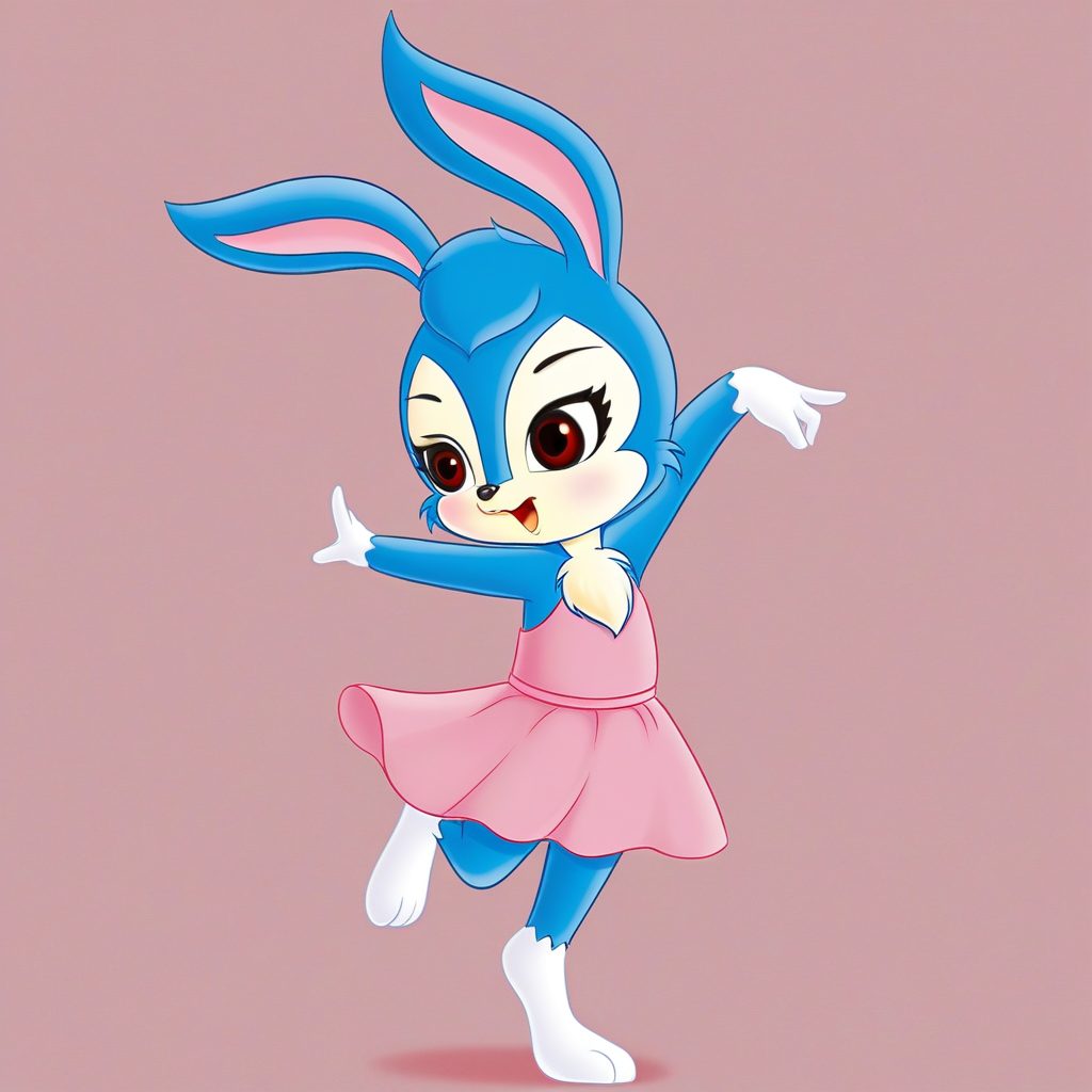 12517-1737844893-solo,animal ears,open mouth,rabbit ears,smile,furry,happy,1girl,standing,standing on one leg,full body,brown eyes,blush,gloves,o.png